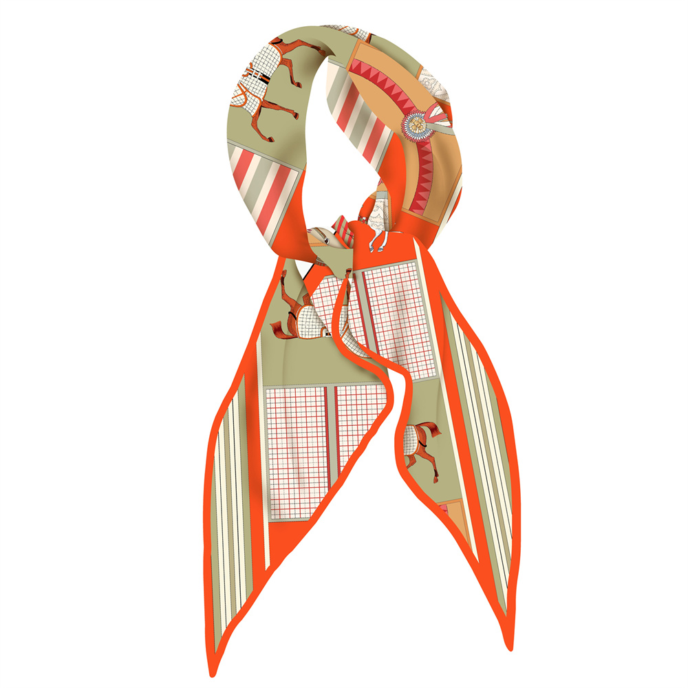 Scarf Silk Square - Nuovi scialli in seta stampata di