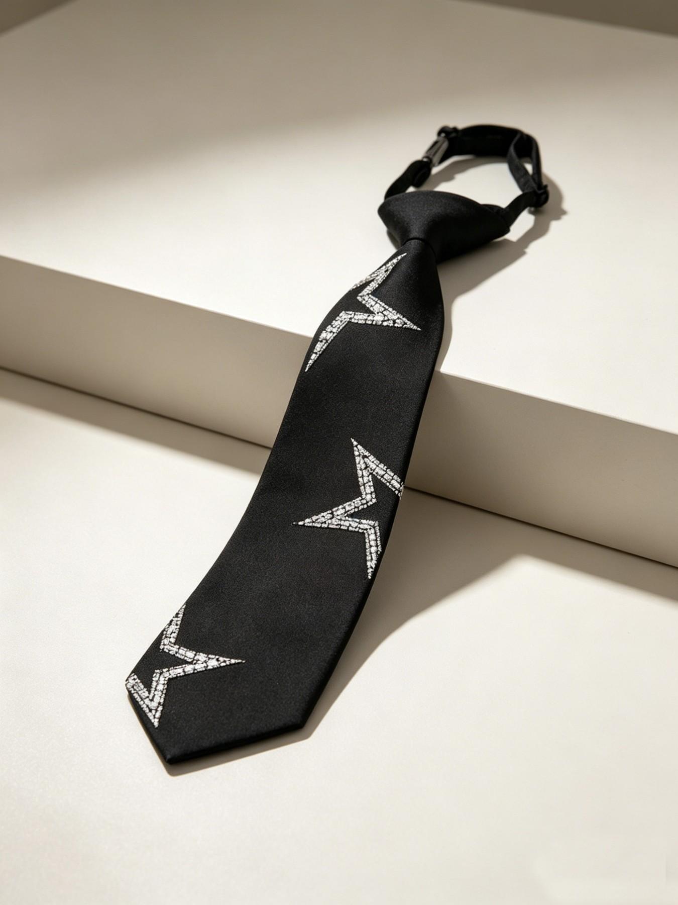 Bow Tie Pre Tied - Cravatta a Fiocco Pre-annodata con Paillettes