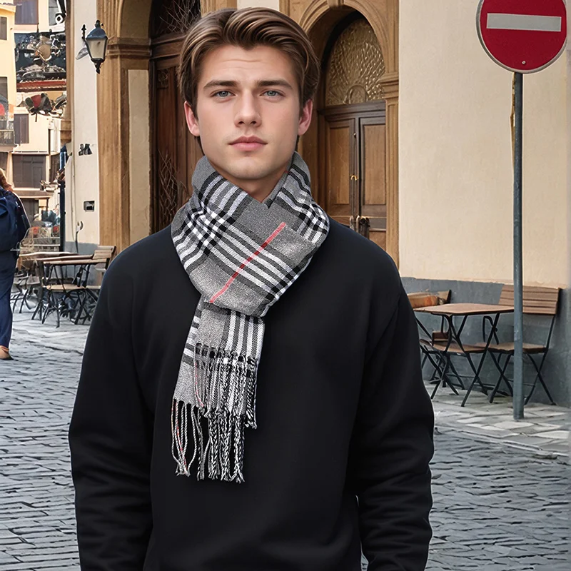 Nuovo design Sciarpa di cashme - Muffler Men Wool recensione e prezzo