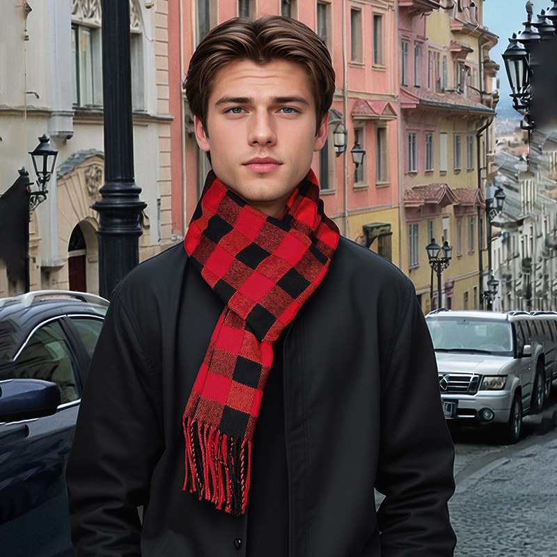 Nuovo design Sciarpa di cashme - Muffler Men Wool recensione e prezzo