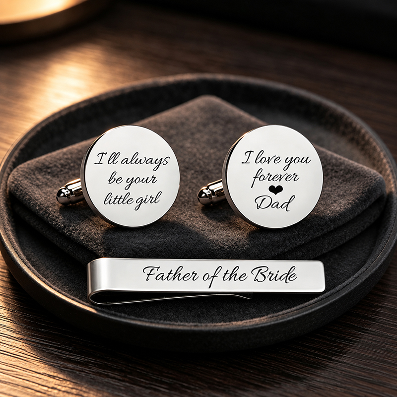 Set di gemelli e fermacravatta - Tie Bar Set Gift recensione e prezzo