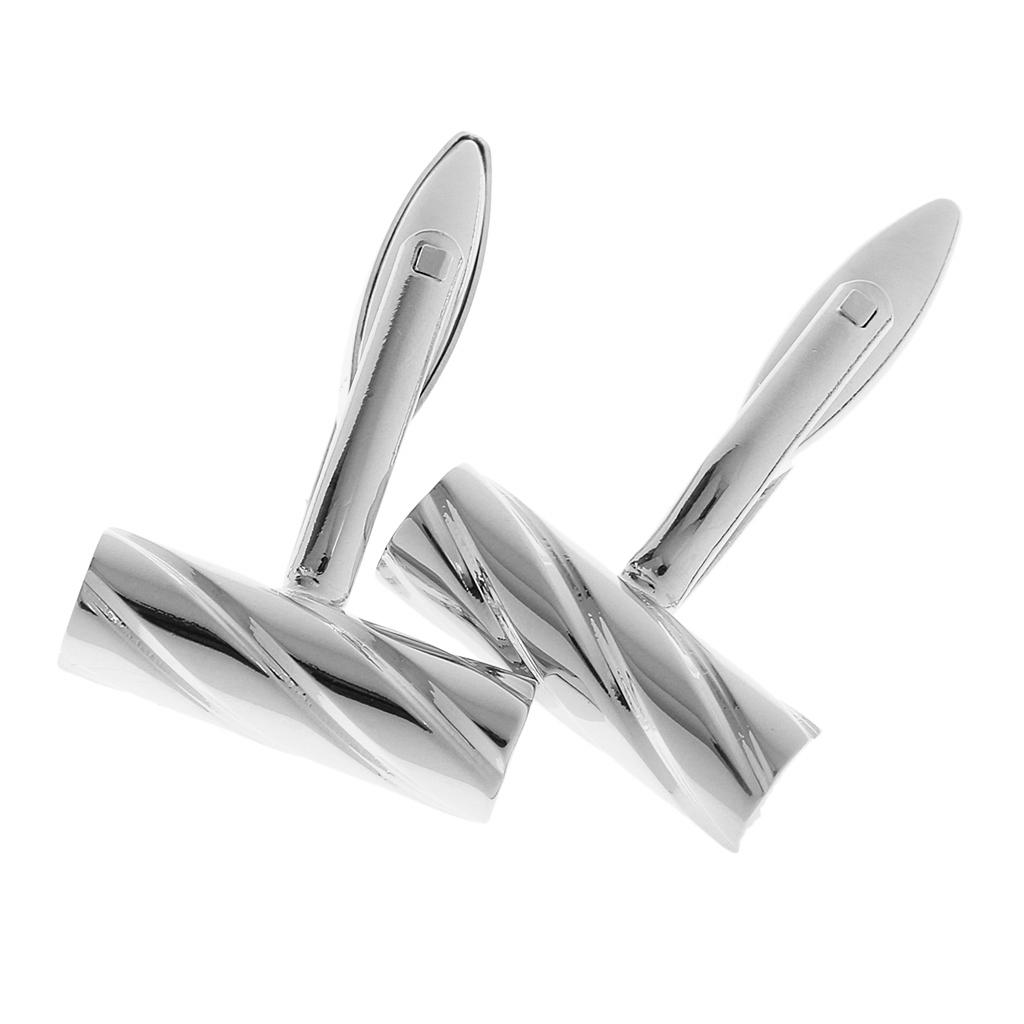 Gemelli a forma di conchiglia, - Tie Clip Silver recensione e prezzo